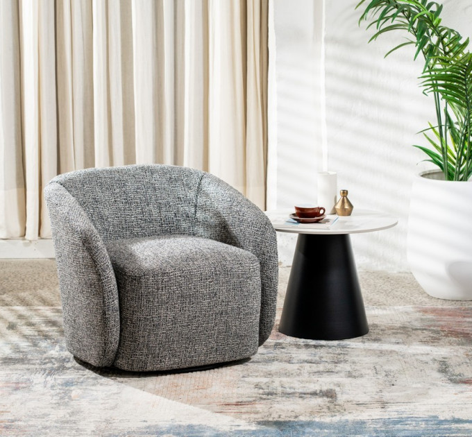 Поворотне крісло "Тіно" сірий