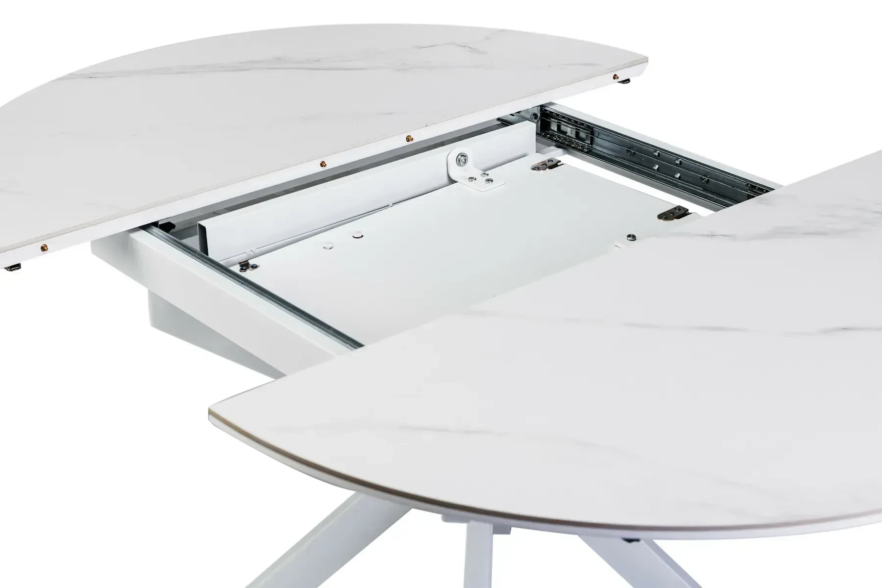 Керамічний стіл Офелія TML-1250 калакатта крістал + білий
